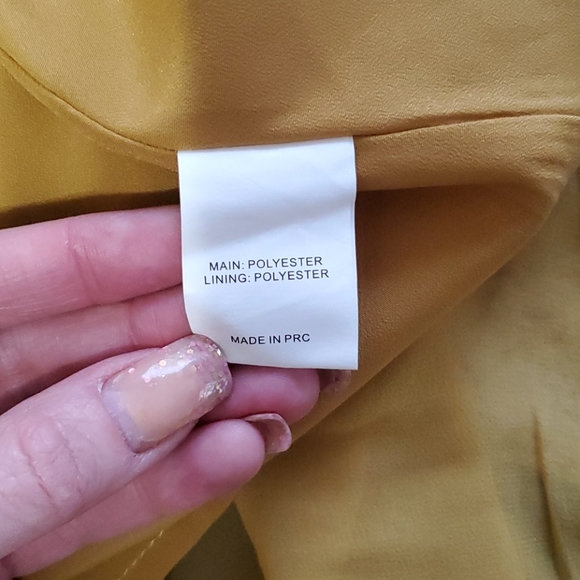 NWOT - Mustard Dress - Picture 6 of 6